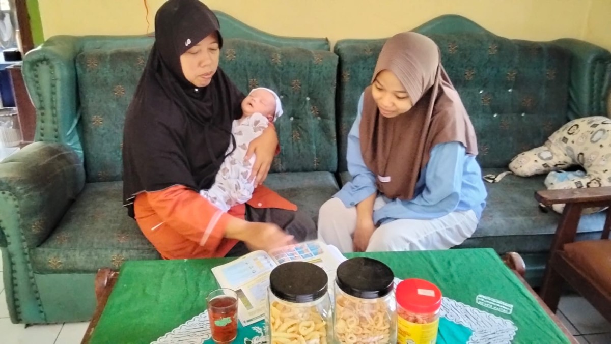 Melakukan KIE Pasca Salin