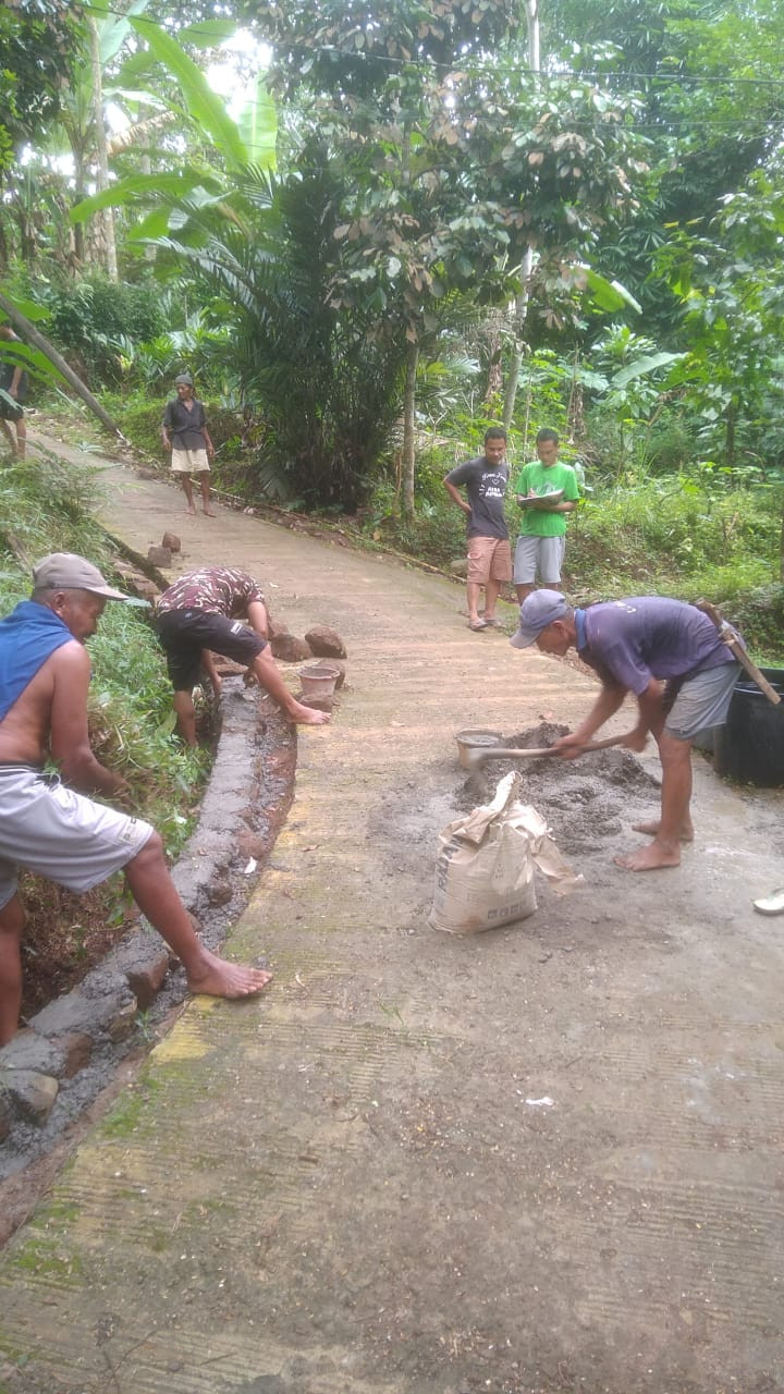 Pemasangan dainase ..