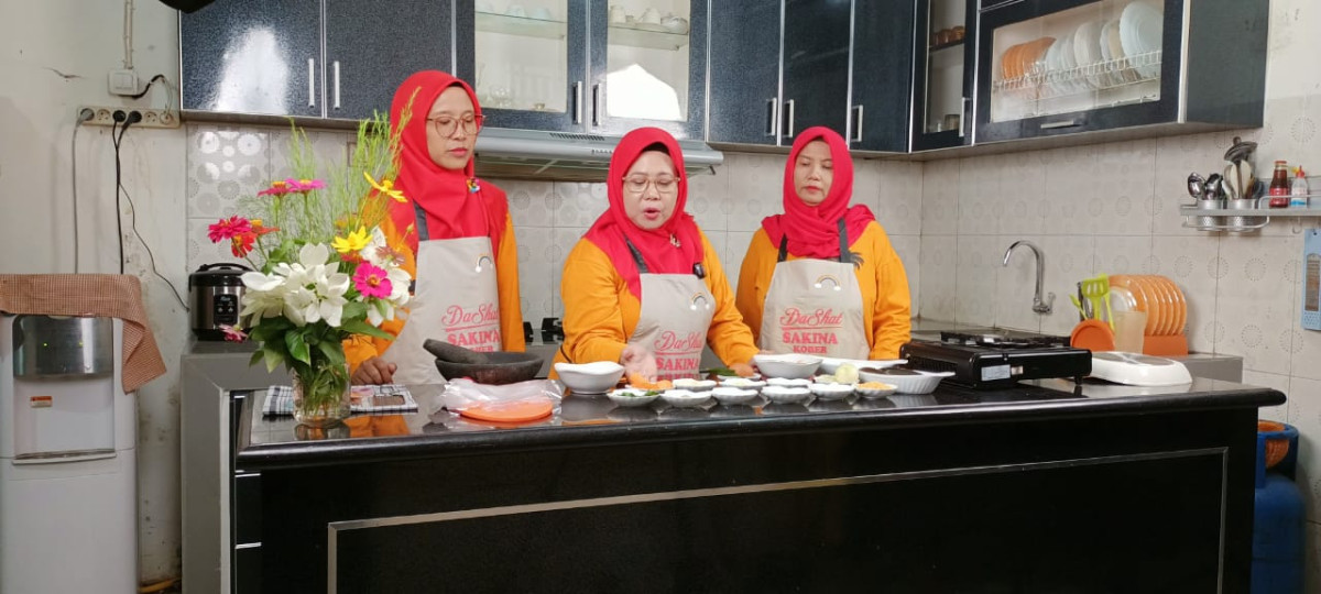 Pembuatan video untuk lomba kreasi menu DASHAT