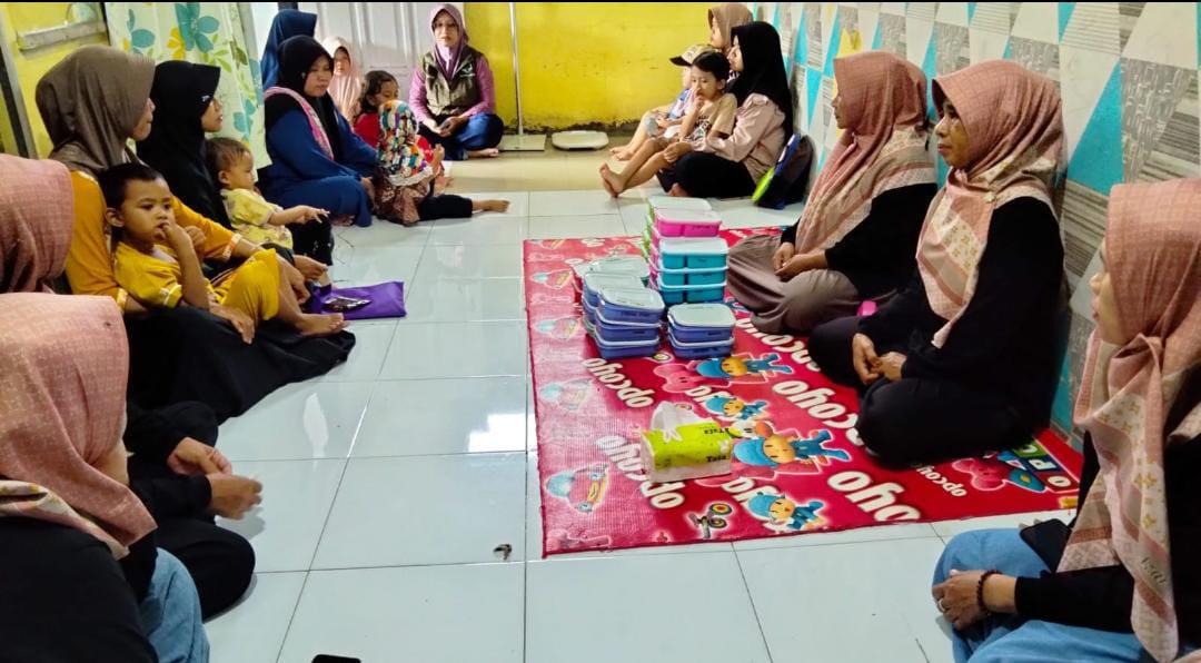 Launching PMT balita dan bumil