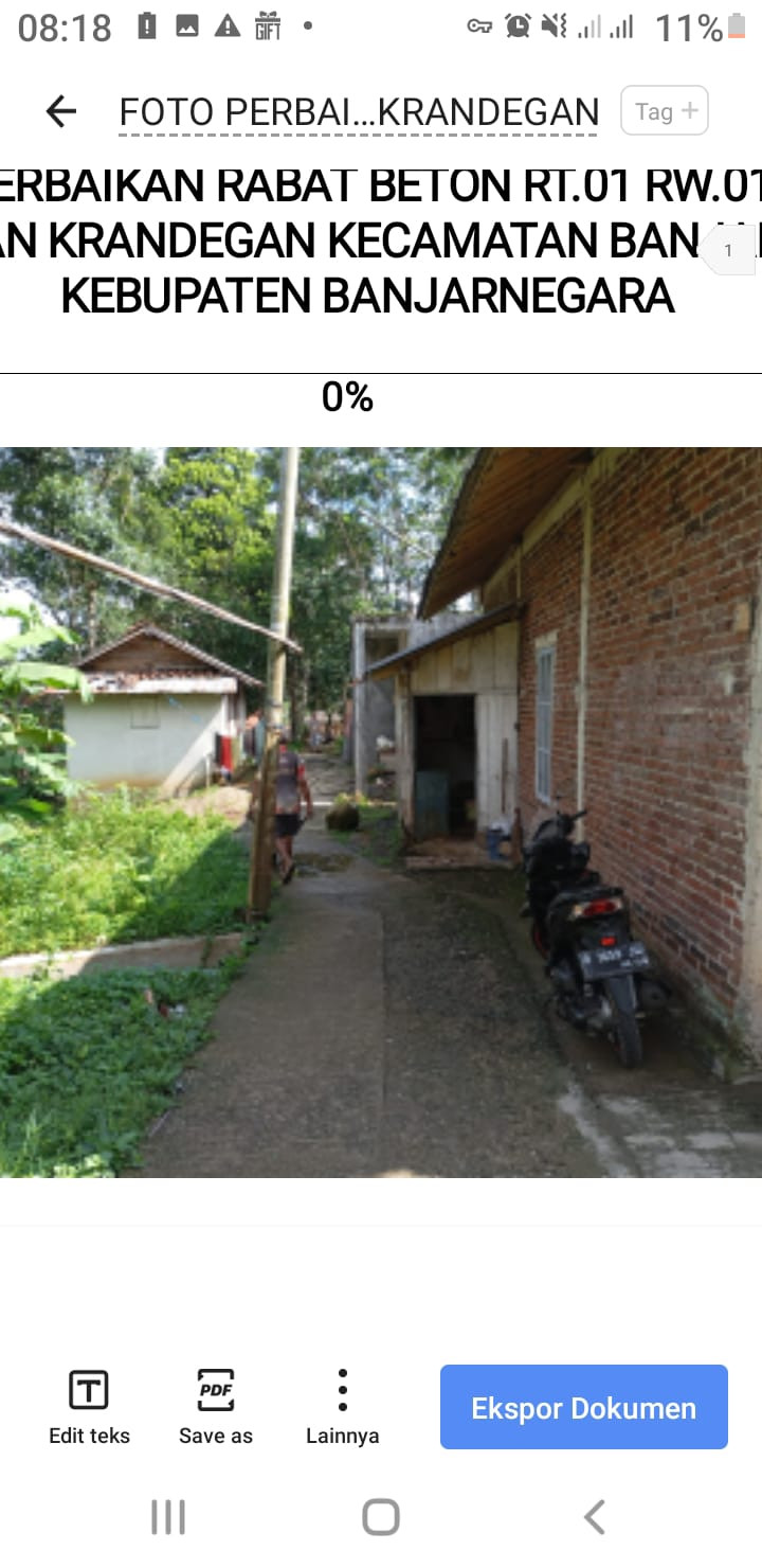 perbaikan infrastruktur jalan yang rusak