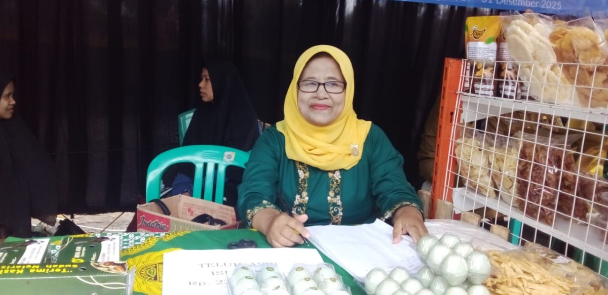 Pameran Produk Usaha Menengah Kecil Mikro di Alun-Alun Banjarnegara