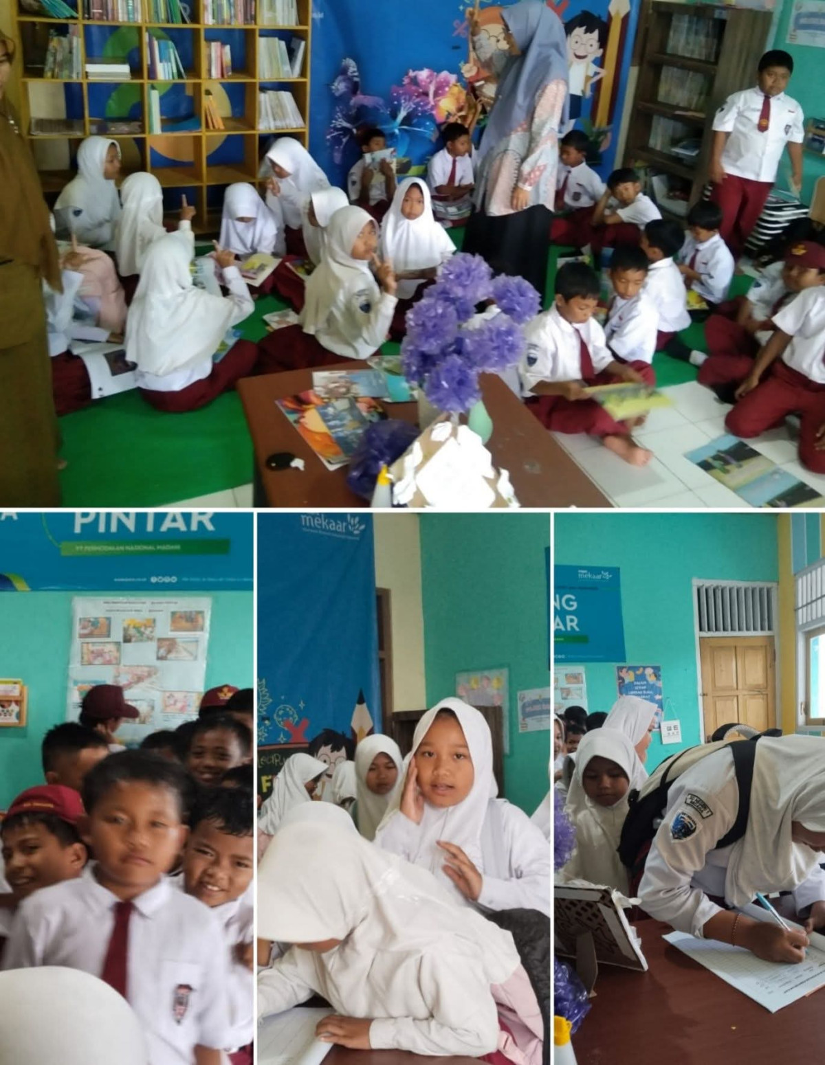 Pelayanan kegiatan di perpusdes
