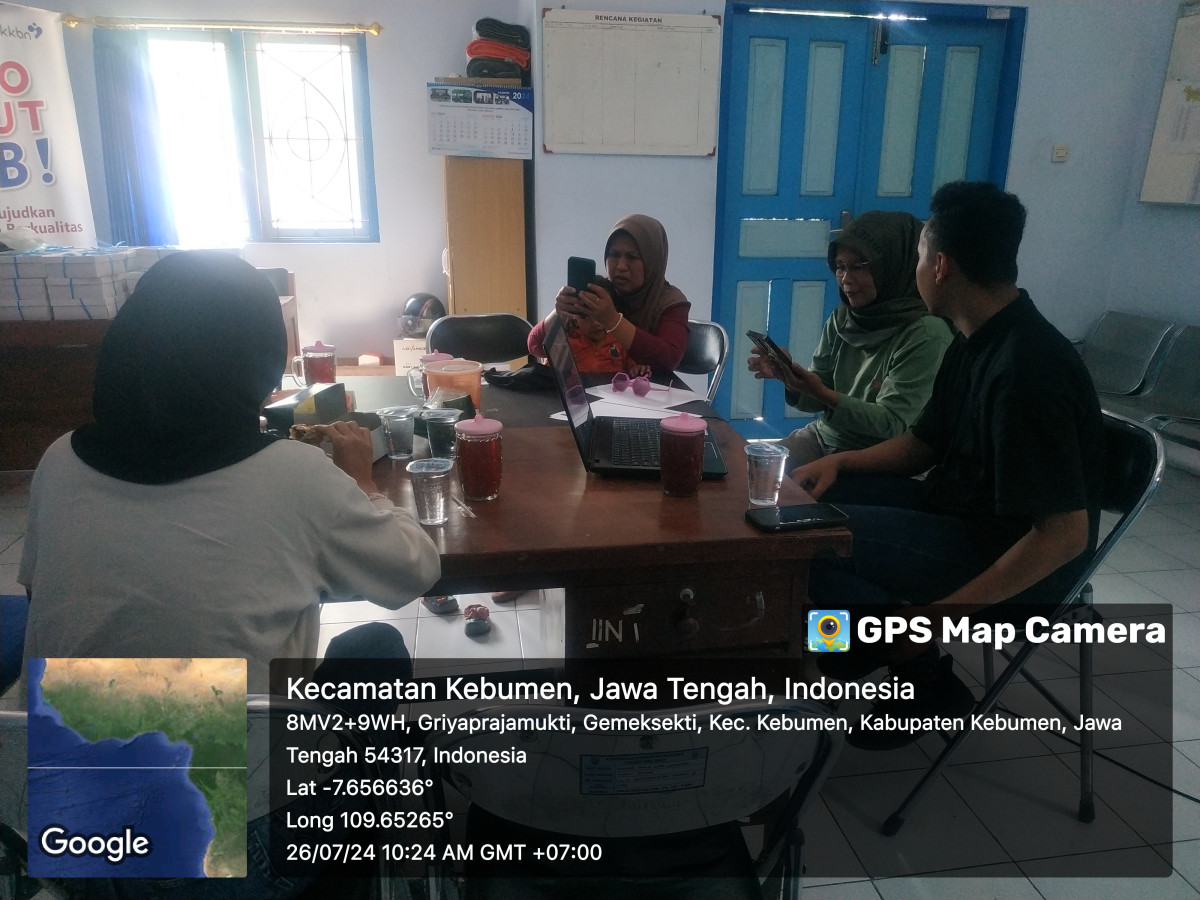 Pelatihan web kampung KB