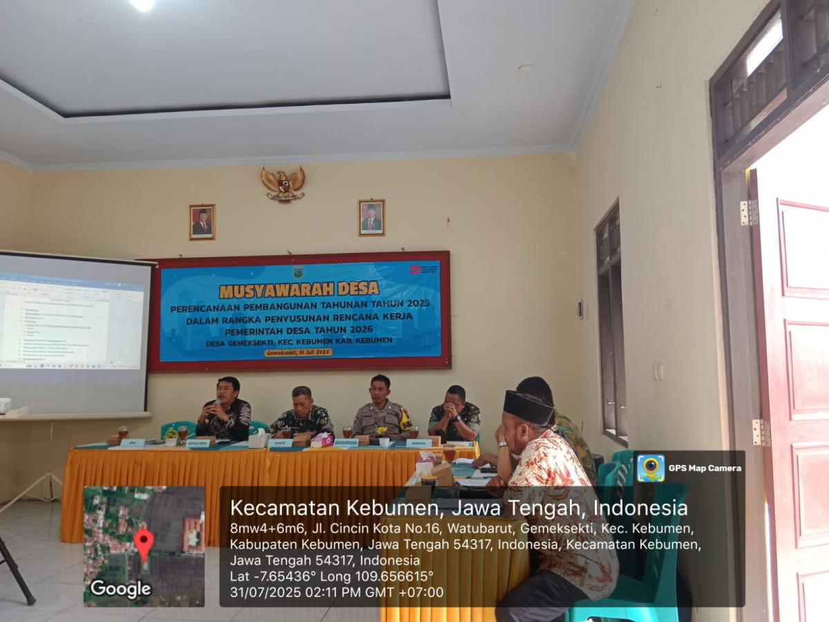 Musdes Perencanaan Pembangunan Tahun 2025