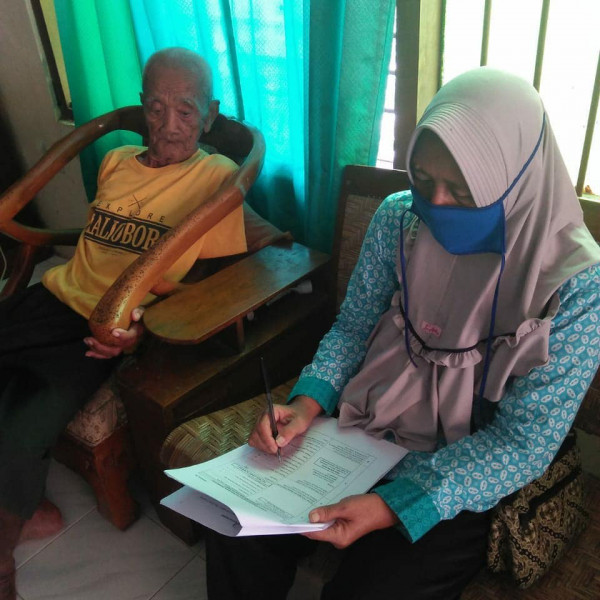 penyandang disabilitas oleh kader