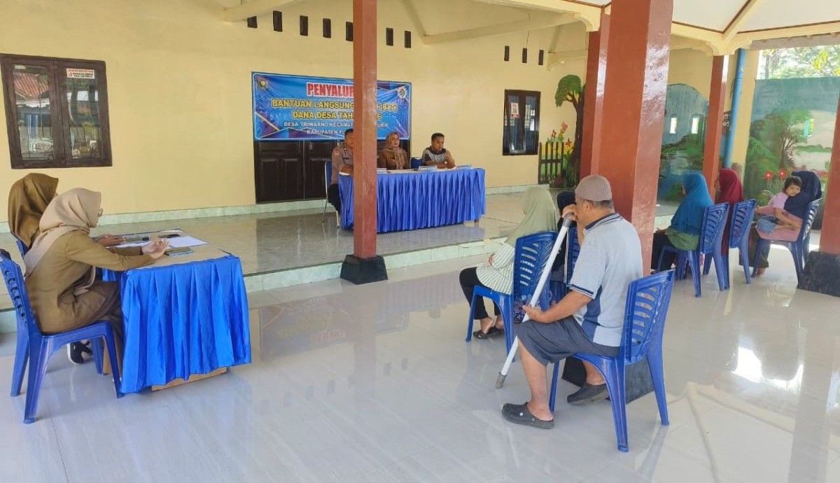 Sambutan dan Pengarahan Kepal Desa