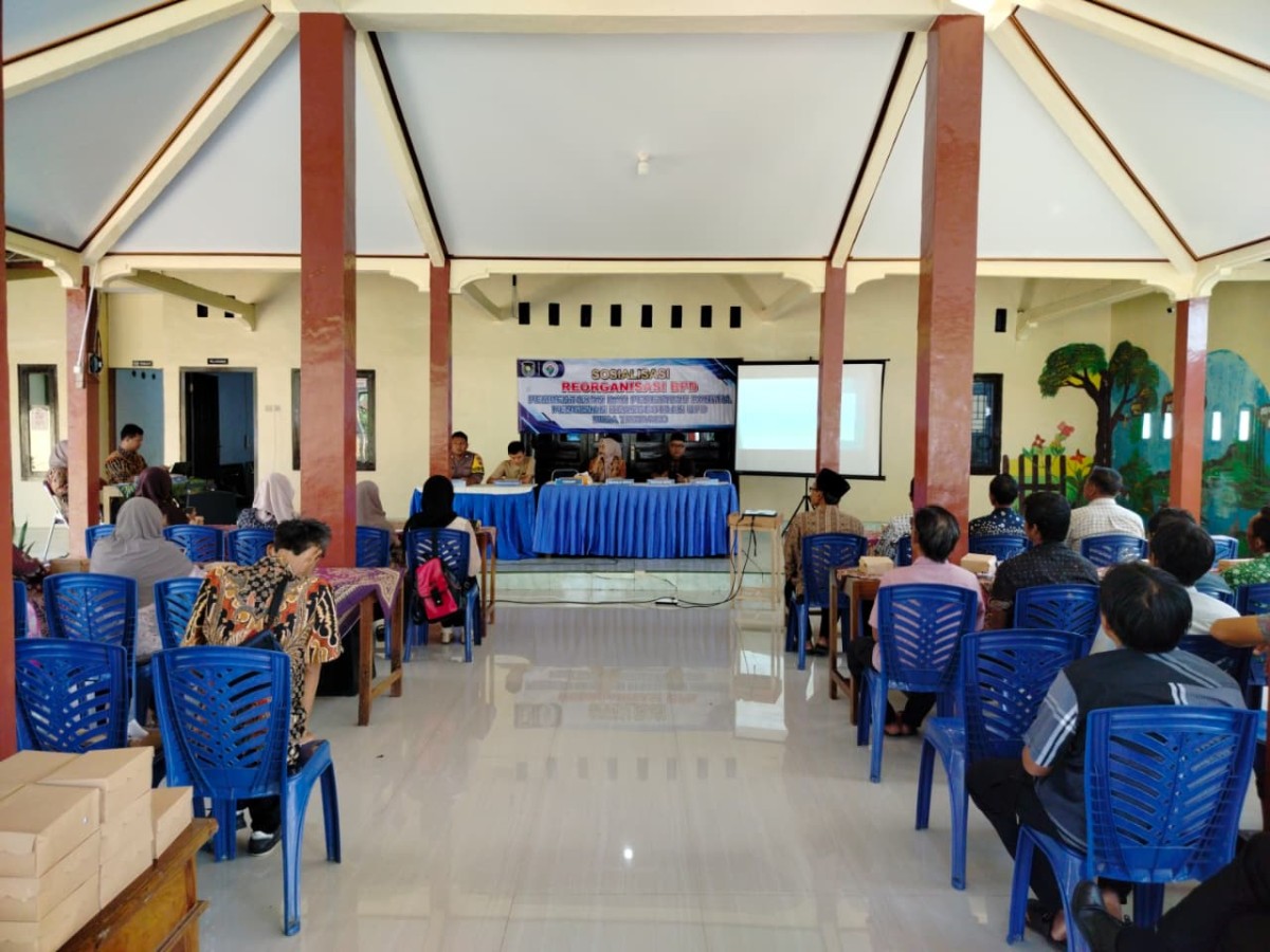 Sosialisasi Reorganisasi BPD dan Pembentukan Panitia Pengisian BPD Desa Triwarno