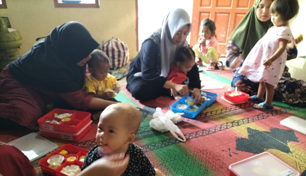 Fasilitasi Dashat : Memberikan nutrisi tambahan dan melakukan sosialisasi tentang pentingnya gizi yang baik.