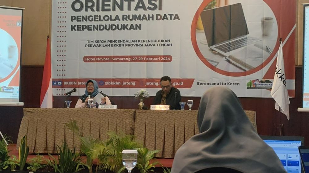 BKKBN Jawa Tengah : Desa Candimuyo Mengikuti Orientasi Pengelola Rumah Data Kependudukan di Semarang