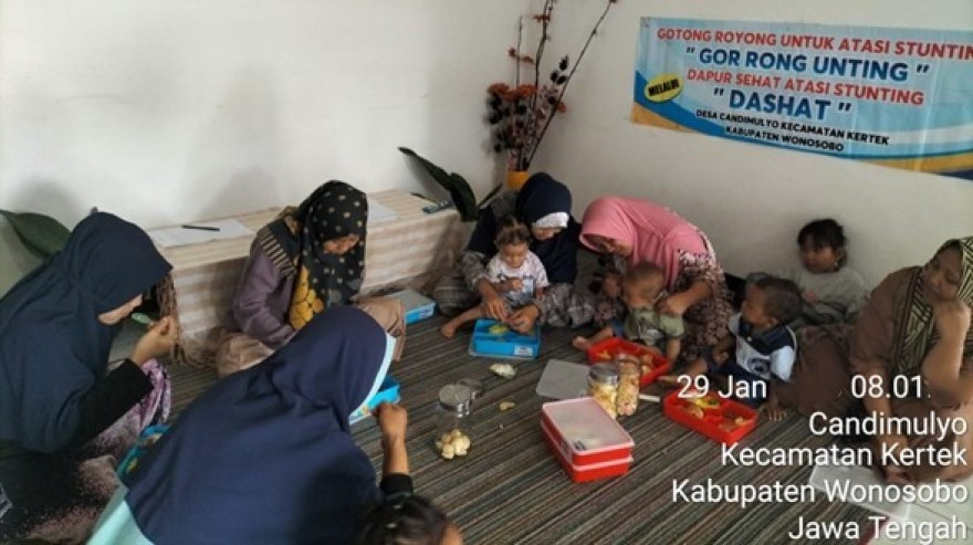 Gur Rong Unting - Gotong Royong Untuk Atasi Stunting