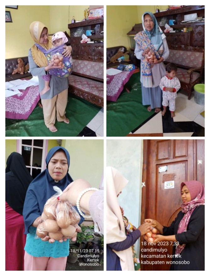 Tekan Stunting - Candimulyo Kolaborasi Program Sobo Hebat Sedulur Selawase (Implementasi program Dashat)