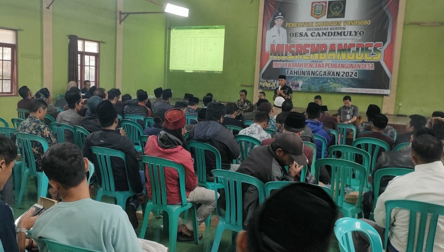 Berikut Program Desa Tahun 2024 Resapan Hasil Musyawarah Rembug Desa