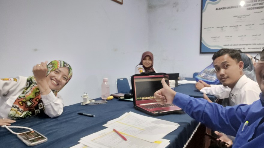 Penilaian dan evaluasi Kampung KB Abhinaya Desa Candimulyo oleh Dinas DPPKBPPPA Kab. Wonosobo