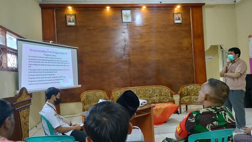 Puskesmas Kertek II : Sosialisasi Program Perencanaan Persalinan dan Pencegahan Komplikasi (P4K) di Desa Candimulyo - upaya meningkatkan Kesehatan Ibu dan Anak