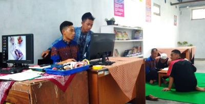 Perpusdes : Menggunakan Teknologi sebagai Sarana Literasi Diharapkan Meningkatkan Kualitas Literasi Warga