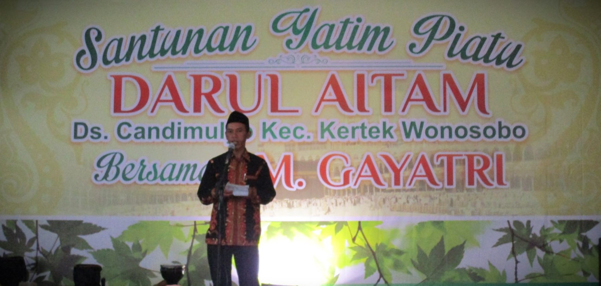 Darul Aitam -  Wadah kehadiran warga bersama anak yatim di desa Candimulyo