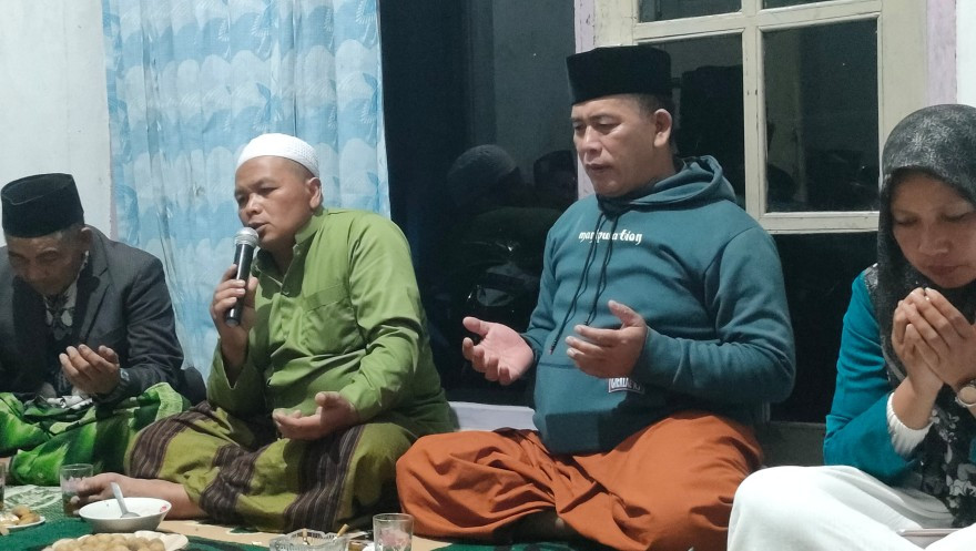 Mujadah Keamanan Desa dan Halal Bihalal Linmas