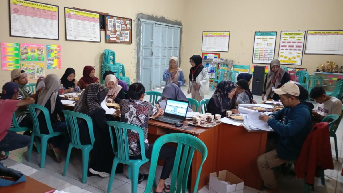 Bimtek Coklit Pantarlih Desa Candimulyo