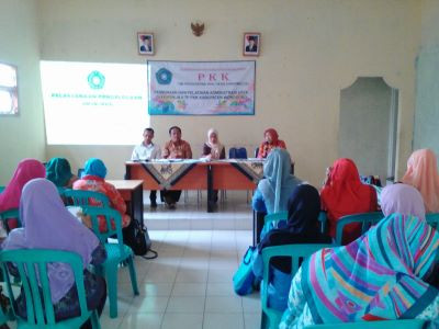 Pembinaan dan Pelatihan Administrasi UP2K oleh Pokja II TP PKK Kabupaten Wonosobo