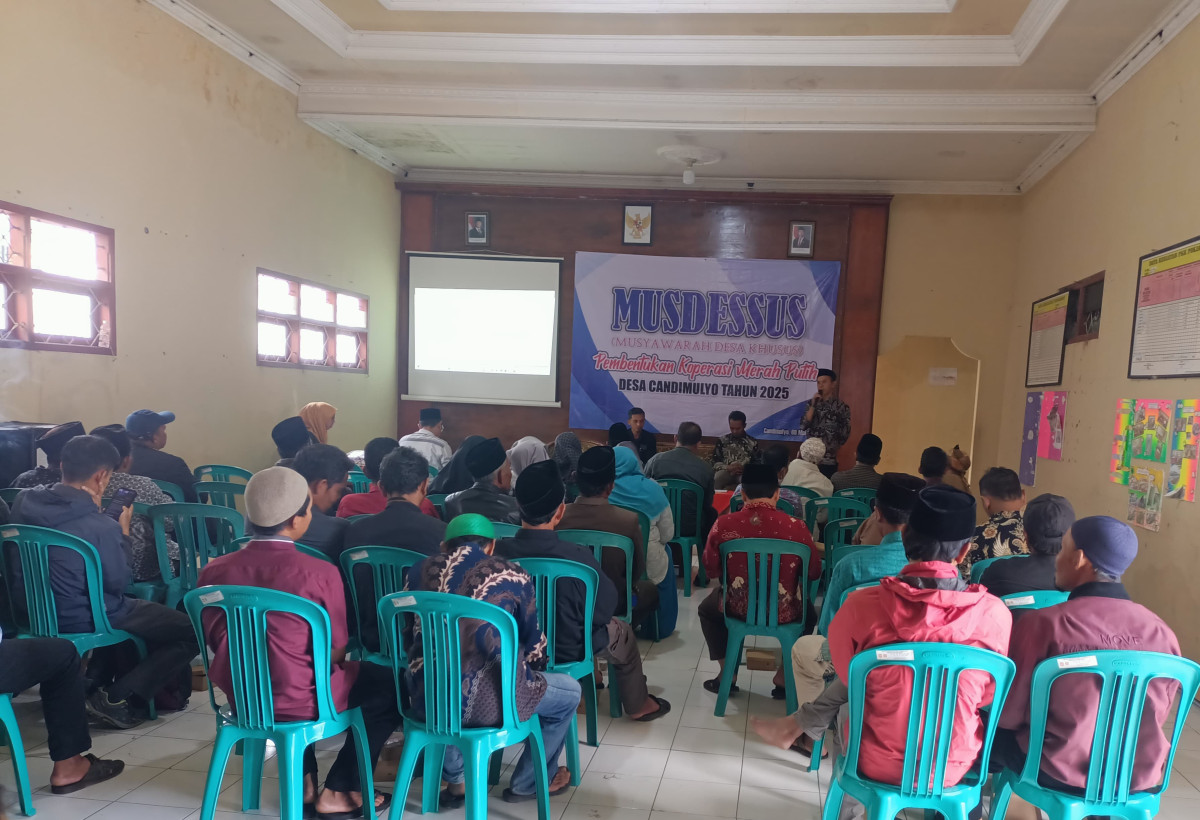 Musdesus - Pembentukan Koperasi Merah Putih Desa Candimulyo
