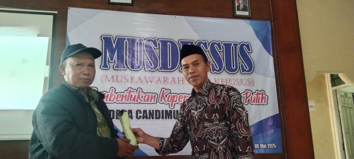 Musdesus - Pembentukan Koperasi Merah Putih Desa Candimulyo