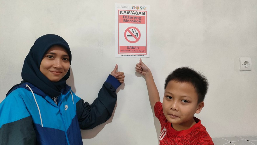 Program Inovasi Kampung KB Abhinaya : Melindungi kesehatan bayi dan anak-anak dari dampak negatif asap rokok