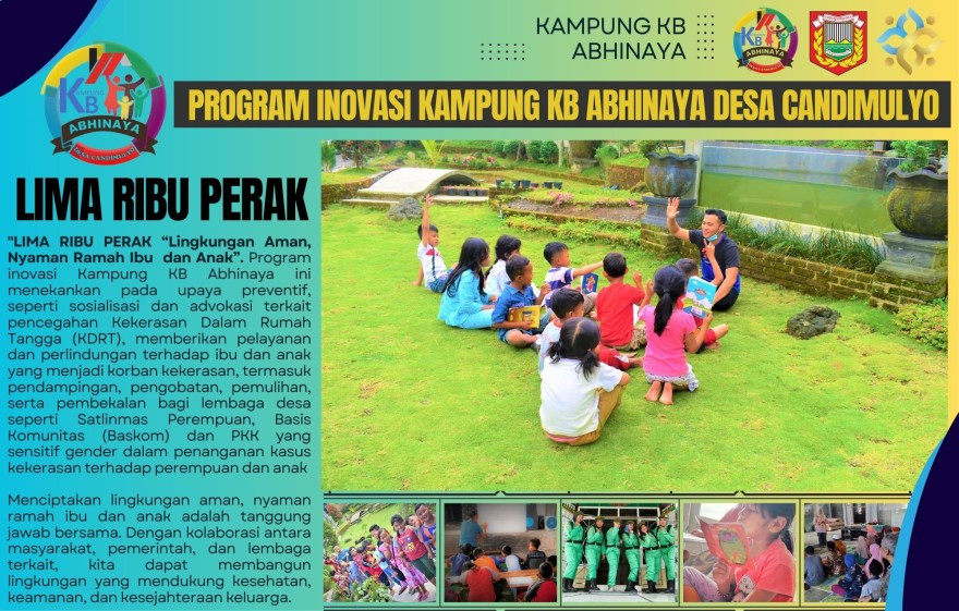 Lima Ribu Perak - Inovasi Program Kampung KB Abhinaya - Berorientasi  upaya preventif sosialisasi dan advokasi KDRT