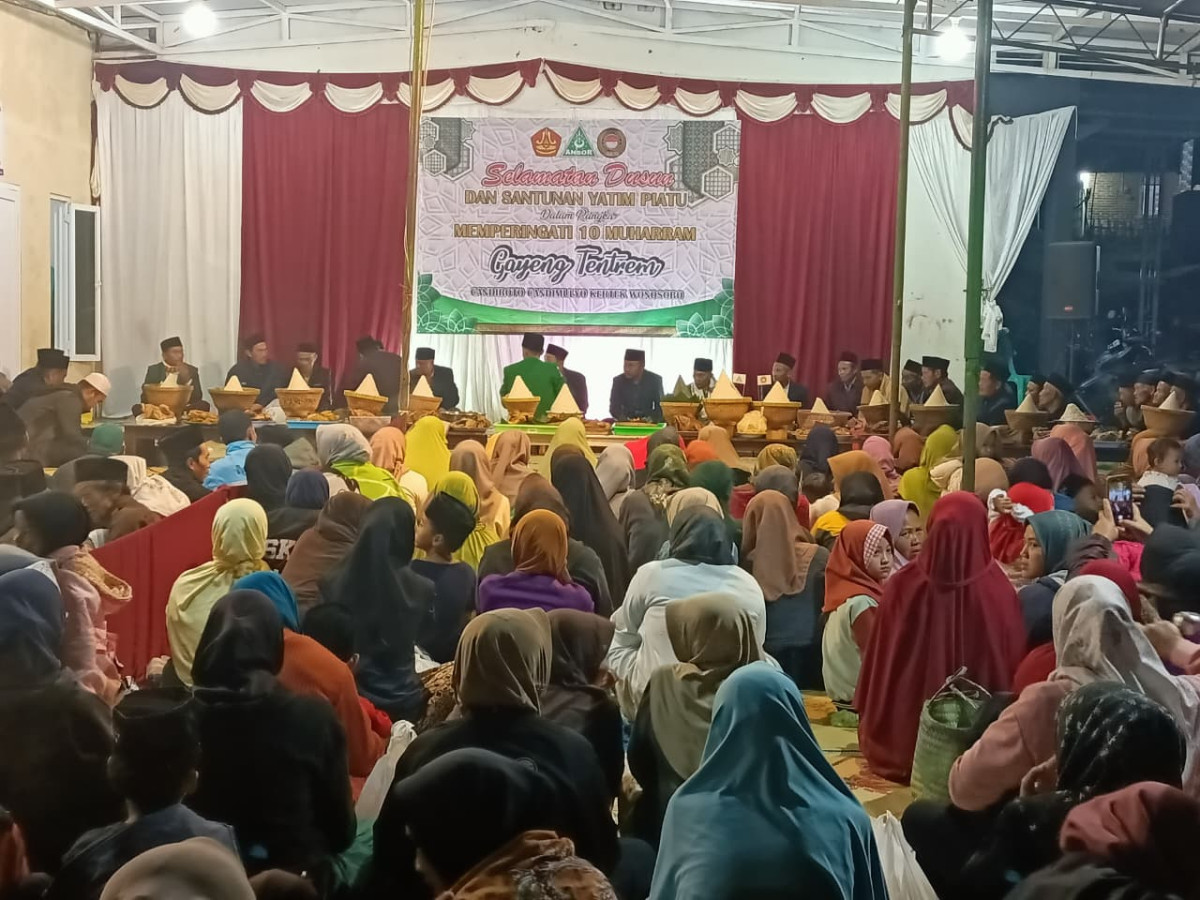 Merajut Ukhuwah, Menguatkan Silaturahmi: Kehangatan Slametan Dusun dan Santunan Yatim Piatu di Dsn. Candiroto Ds. Candimulyo