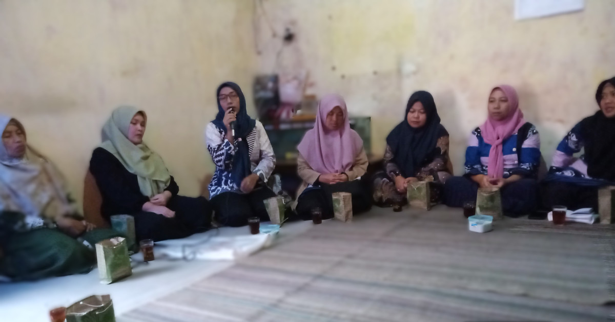 PKK Dasawisma Gondang Ajak Ibu Hamil Melek Kesehatan, Lalu Lanjut Dukung Liga RT