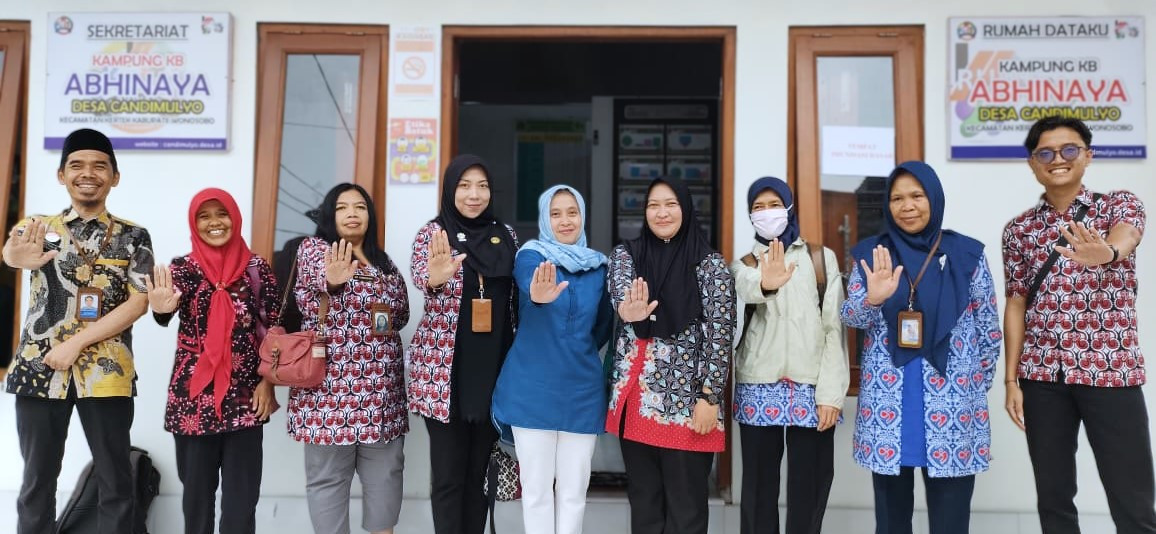 Menggali Resep Juara Nasional: PLKB Mojotengah Kunjungi Kampung KB Abhinaya untuk Replikasi Sukses