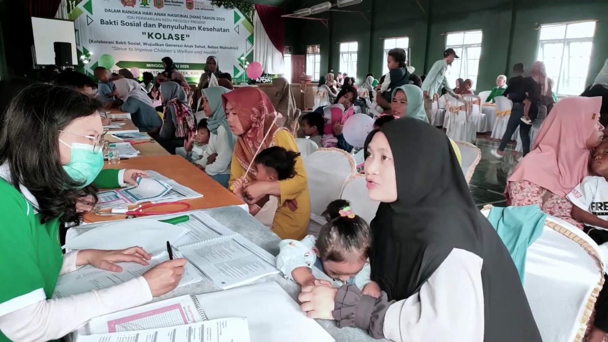 44 Dokter Spesialis Anak IDAI Kolaborasi dengan Puskesmas, Perkuat Lini Depan Perangi Stunting Desa Candimulyo