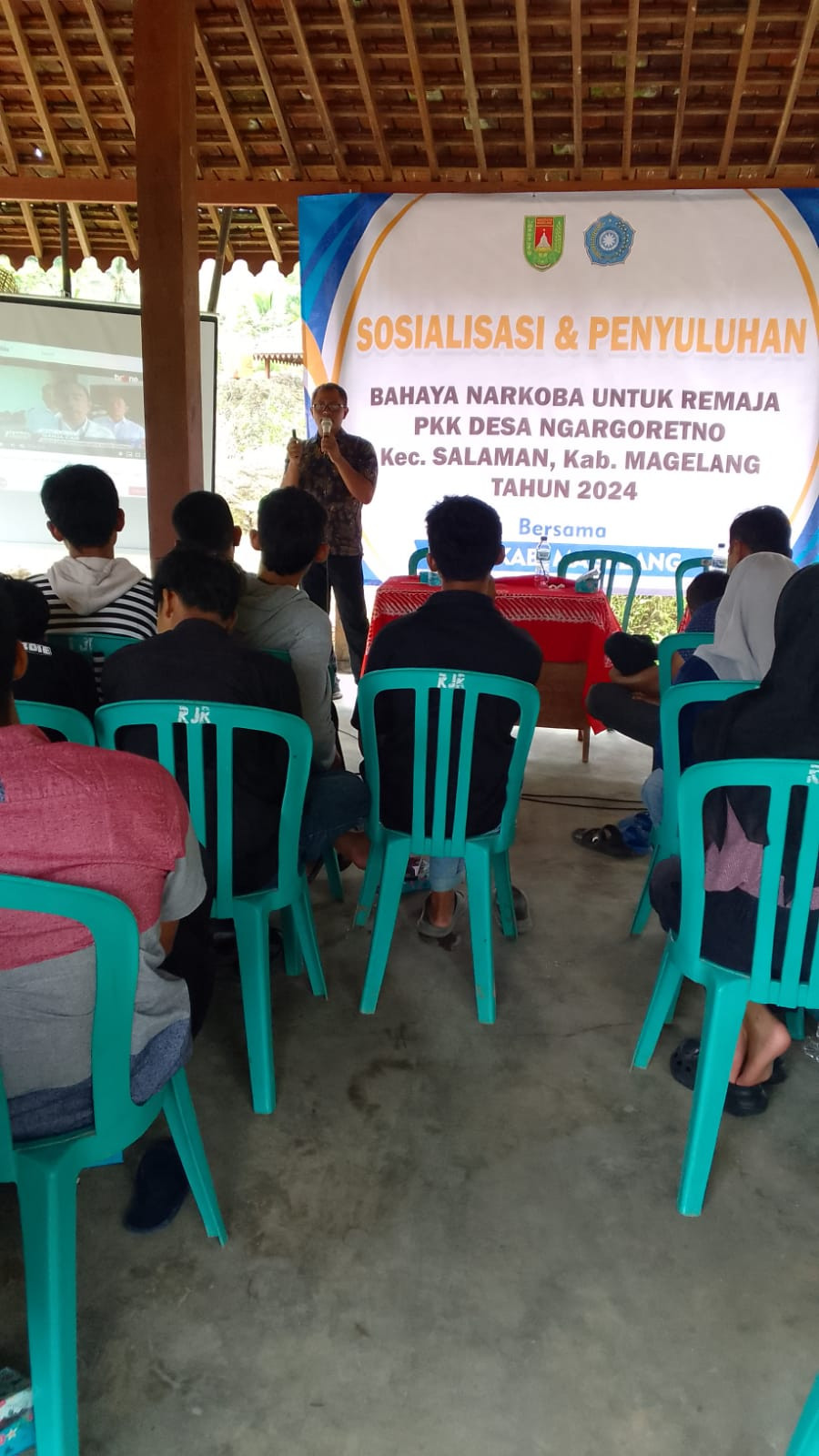 Pemaparan materi dari BNN.