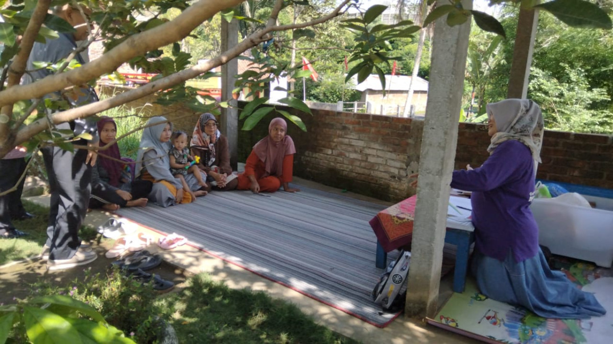 Ada kunjungan dari puskesmas dan propinsi