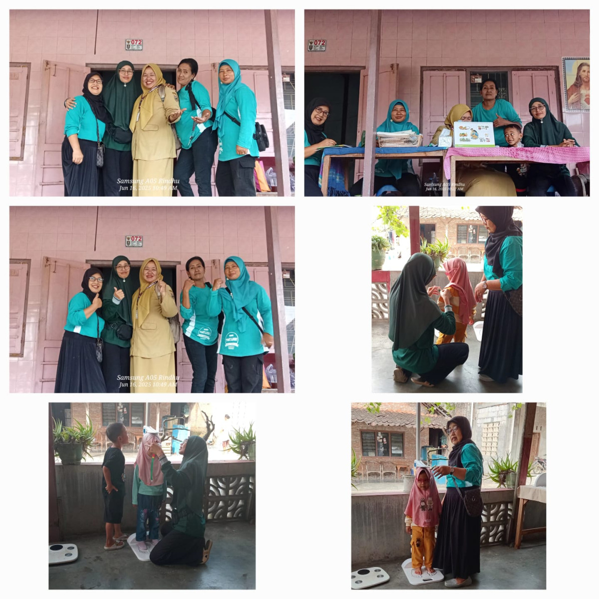 Kegiatan Posyandu Cipta Nuansa Desa Pandeyan