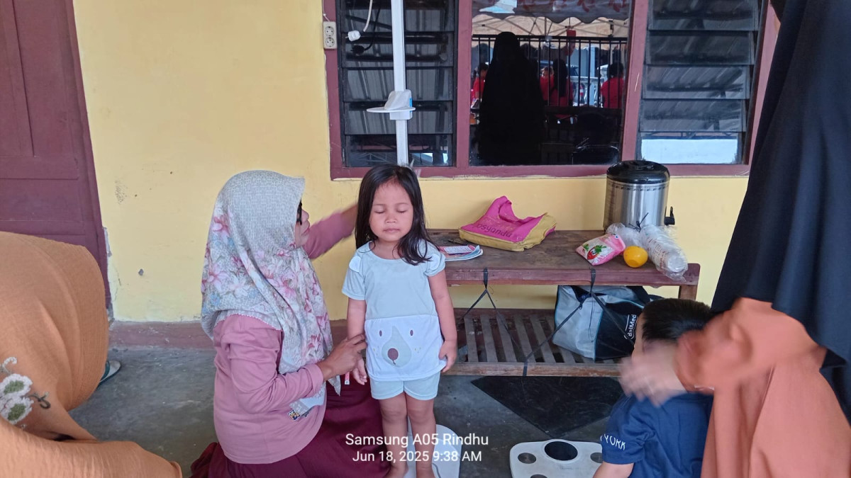 Kegiatan Posyandu Pelita Hidup di Desa Pandeyan