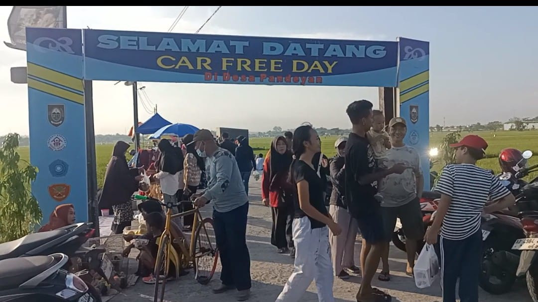 Car Free Day Desa Pandeyan