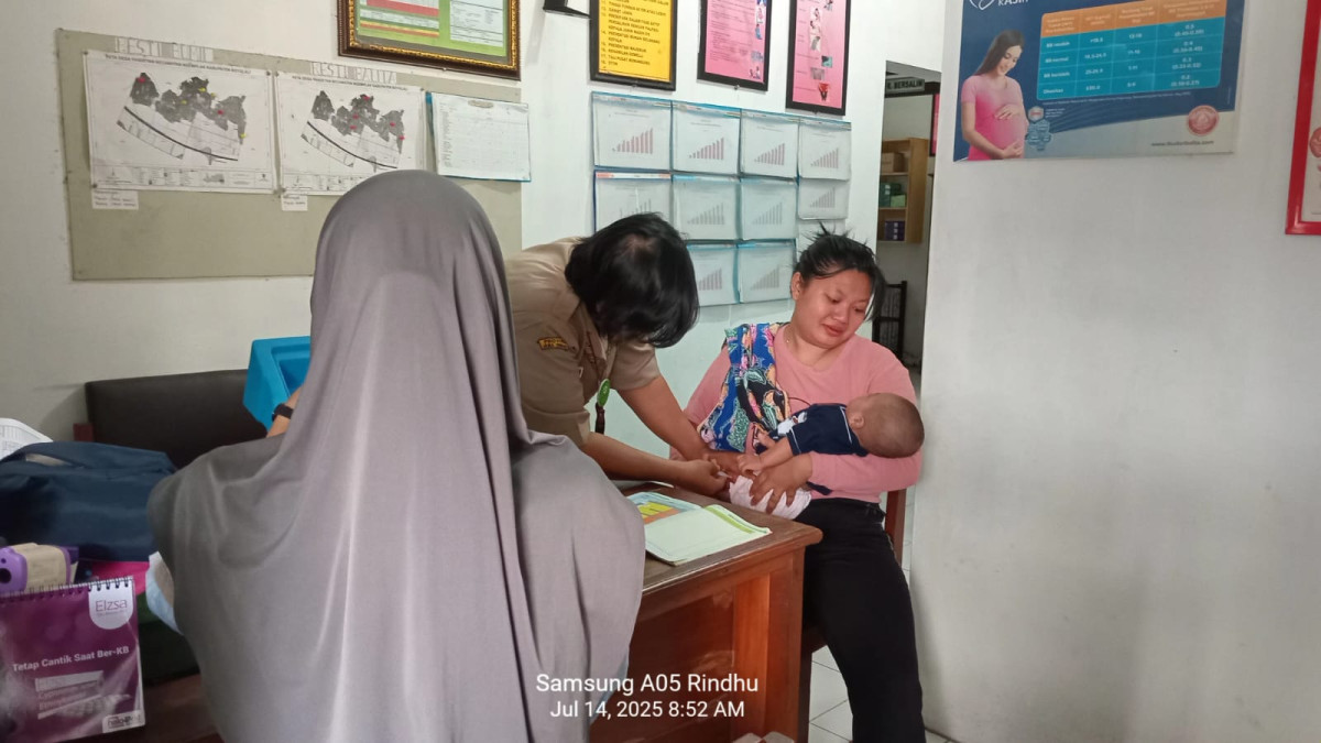 Laporan Kegiatan Imunisasi di PKD Desa Pandeyan