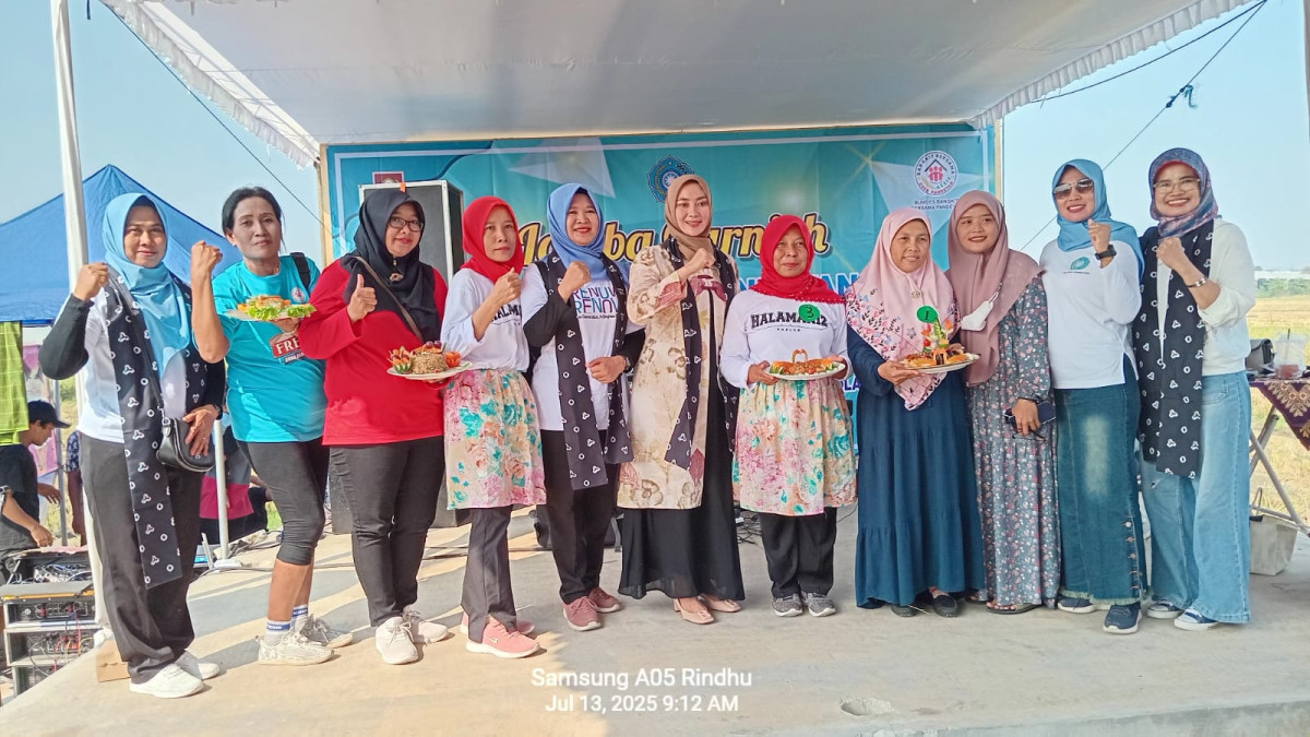 Pemenenang lomba Garnish