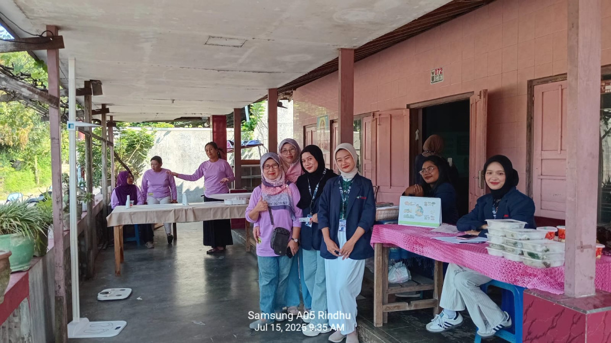 Kegiatan Posyandu Cipta Nuansa Desa Pandeyan