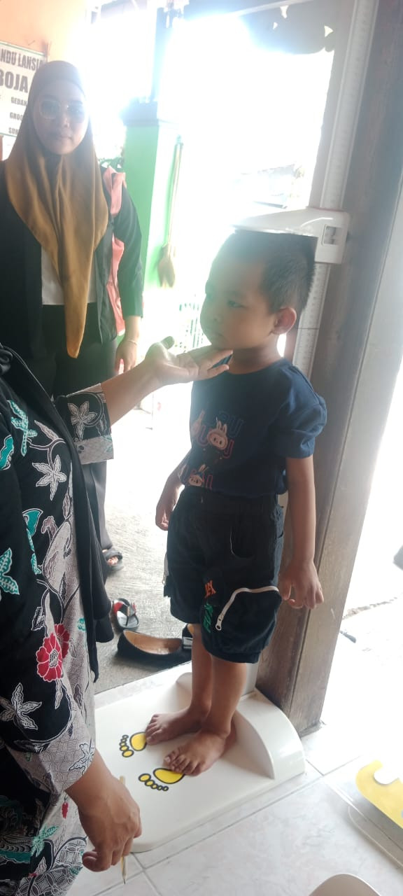 pengukuran tinggi badan