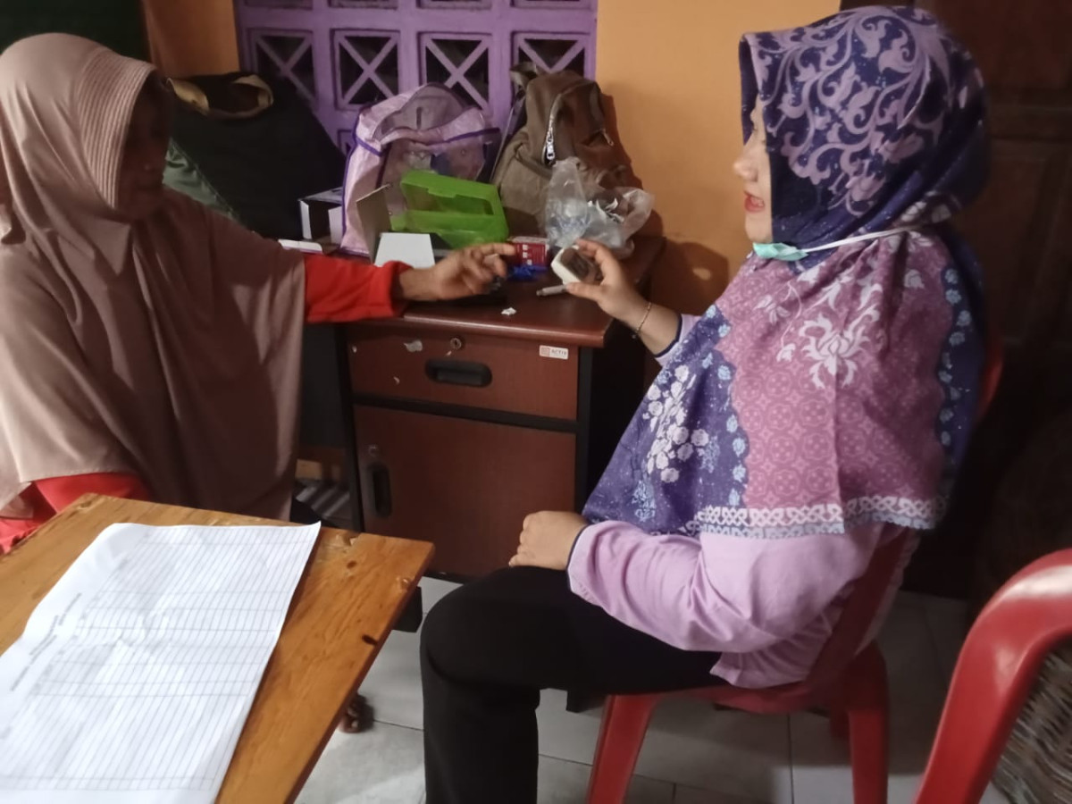 Posyandu Lansia Kamboja 4 Desa Gedangan