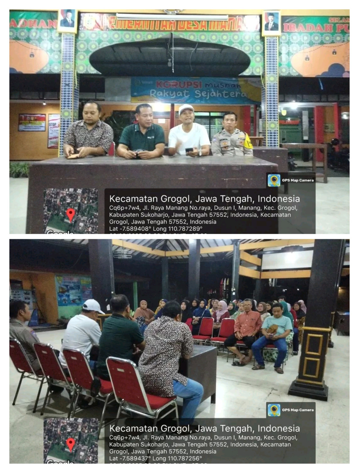 Rapat pelaksanaan upacara bendera tgl 17 Agustus 2025