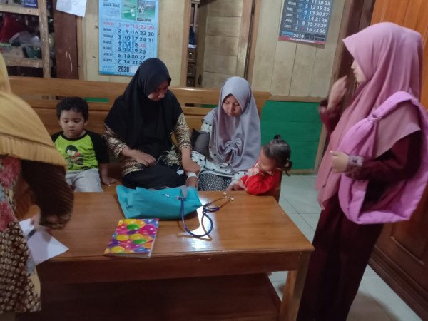 Posyandu tahun 2020 Dusun Ledokan Desa Kalanglundo
