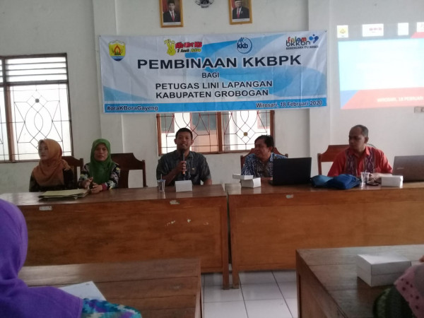 Pembinaan KKBPK Bagi Petugas Lini Lapangan