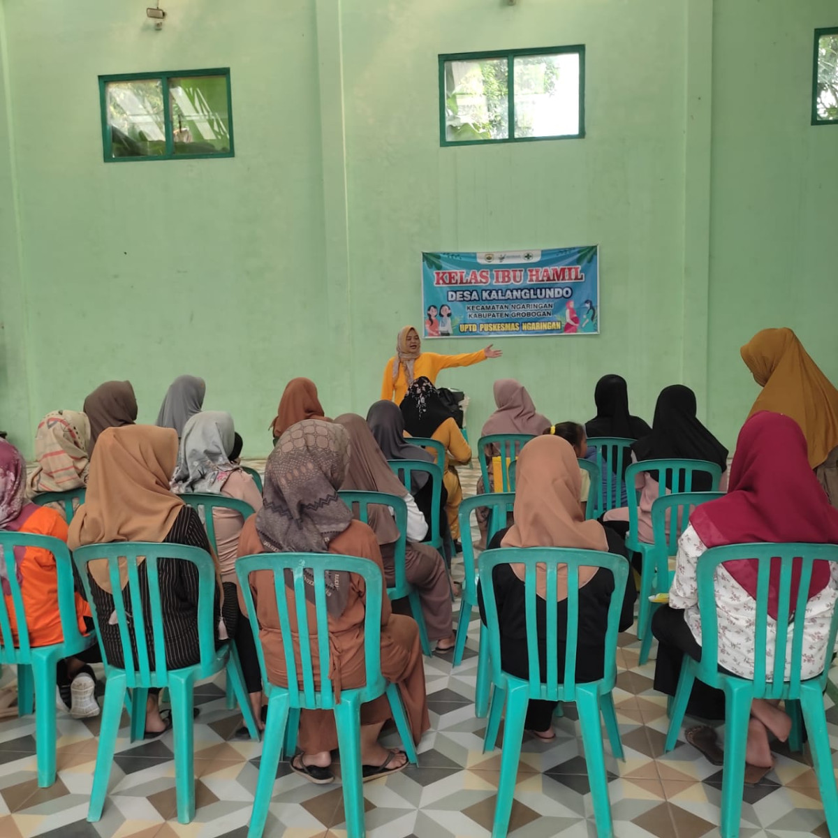 Sosialisasi kelas ibu hamil