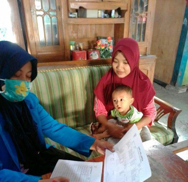 Pendataan PUS tahun 2020 Kampung KB Margi Rahayu