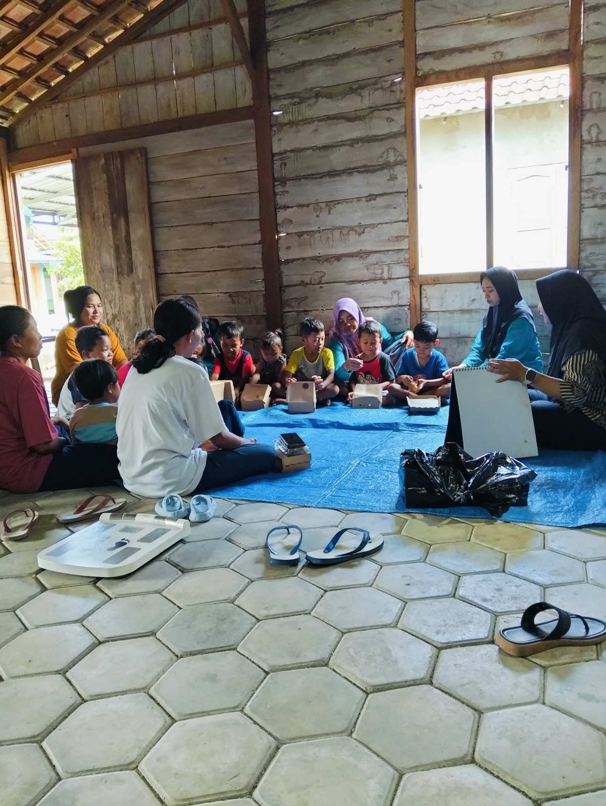 Kelas balita posyandu Margi sehat 6