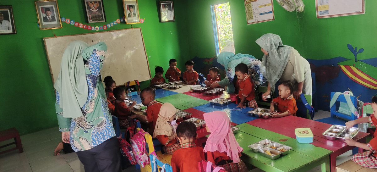 MBG untuk anak-anak PAUD