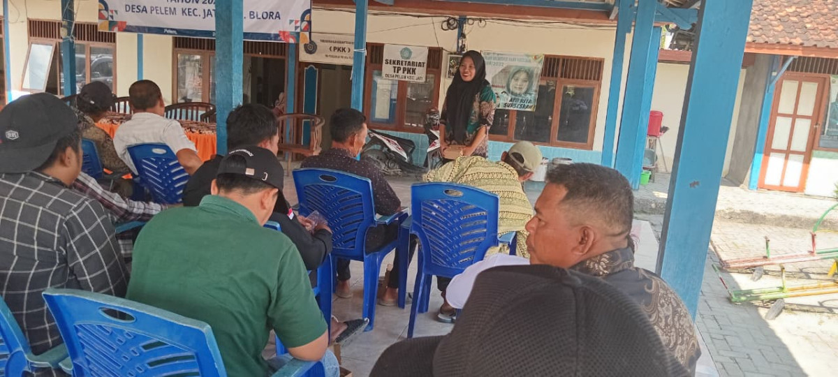 Gati bersama Bpk2 Desa Pelem